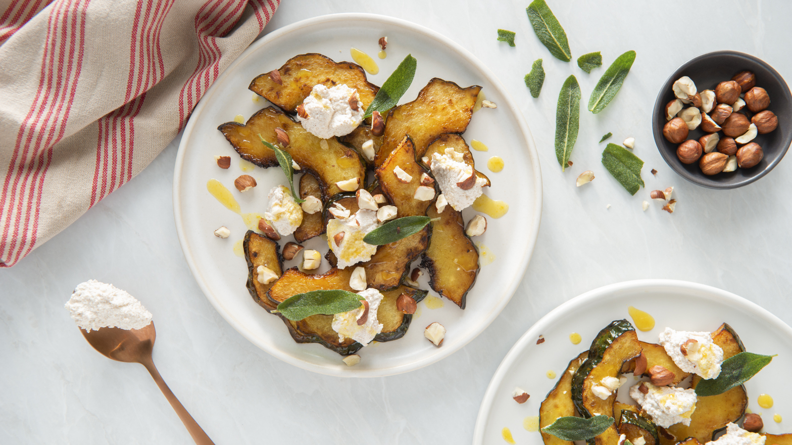 Maple Glazed Squash with Ricotta and Sage - Better Than Bouillon