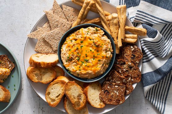 Recipe image for Cheddar and Goat Cheese Dip