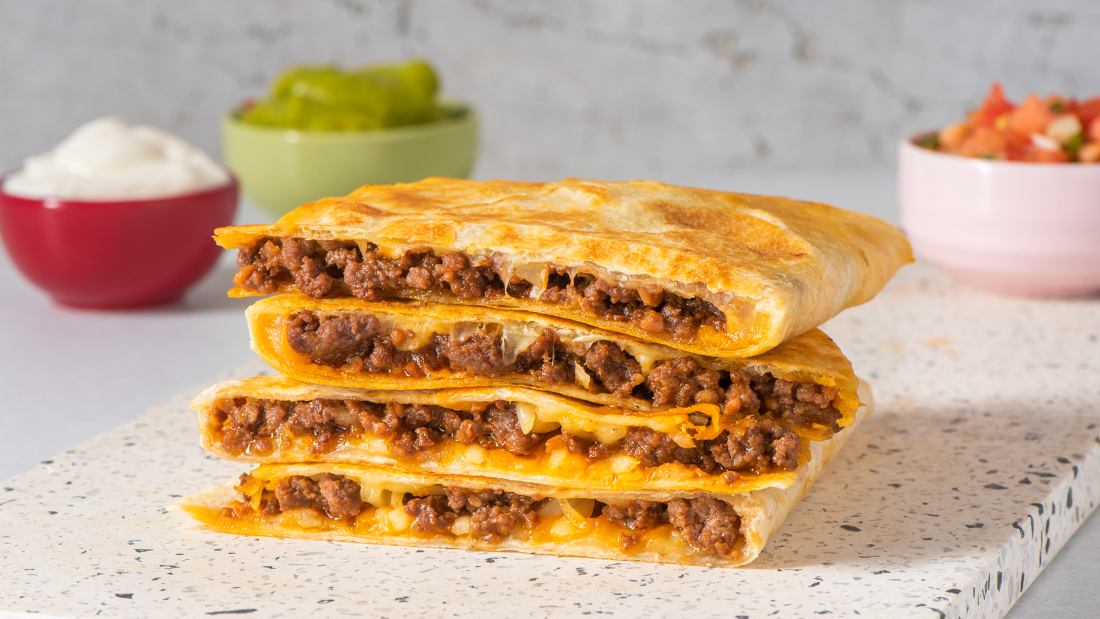 Cheesy Beef Quesadillas Better Than Bouillon