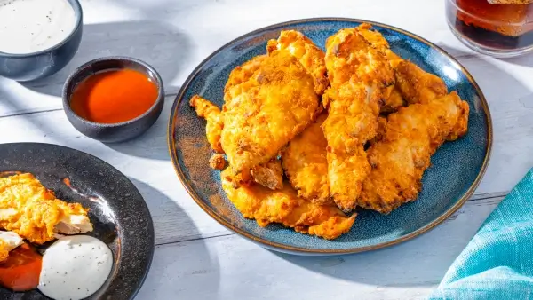 Air-Fried Adobo Battered Chicken Tenders