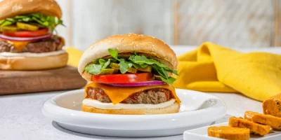 BBQ Grilled Burgers with Smoky Chipotle Butter recipe