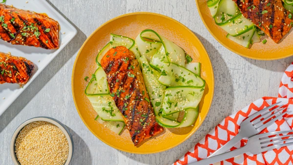 Grilled Chipotle Huli Huli Salmon