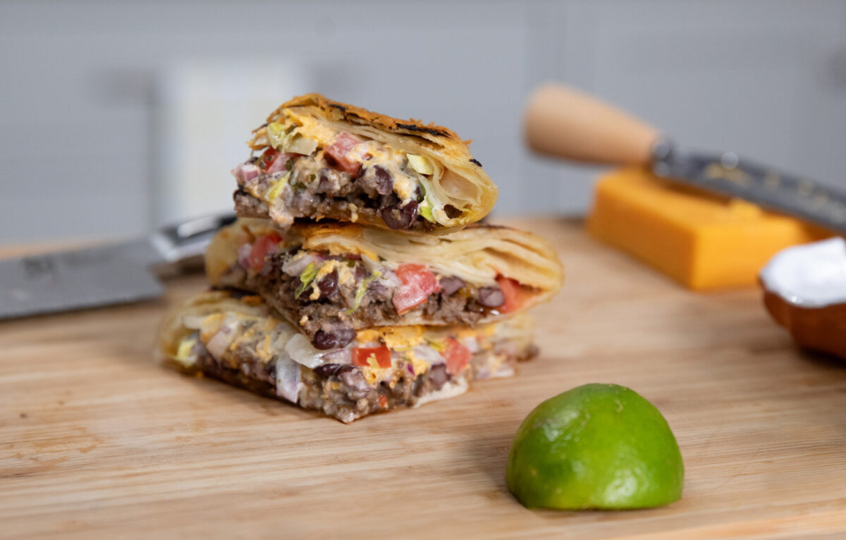 Better and Fast Beefy Crunchwrap