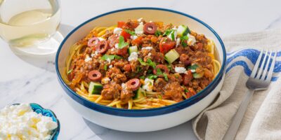 Greek Spaghetti Bolognese recipe